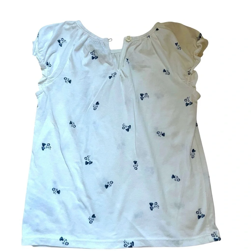 OshKosh B'gosh |Light Blue Flutter Sleeve Tee Shirt- Size 5T